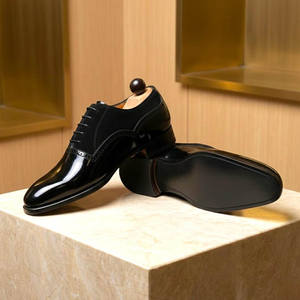 Nouvelles chaussures Oxford pour hommes en cuir véritable de haute qualité, faites à la main, à bout pointu, à enfiler, semelle épaisse, imperméables, respirantes, décontractées et formelles - Product Image 4