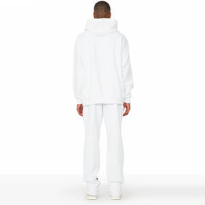 Survêtement évasé de haute qualité Logo personnalisé Streetwear Sweats à capuche unis à manches longues Survêtement évasé pour hommes - Product Image 2