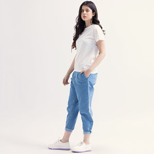 <b>Women's</b> 100% Cotton Embroidered Golf for <b>Polo</b> T-Shirts Casual O-<b>Neck</b> Design Quick Dry Breathable Short Sleeves Slim Custom - Product Image 3