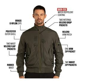 Chaqueta Cortavientos Impermeable y Transpirable de Invierno para Hombre, Estilo Moderno, Ecológica y Antibacteriana de Boomletcorp - Product Image 3