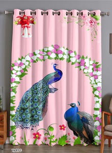 Tissus de rideaux unis Jacquard de haute qualité 100% personnalisable meilleure qualité tissu tissé numérique PU imprimé produit en gros - Product Image 3