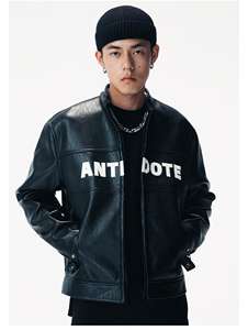 Chaqueta de piel de oveja B3 auténtica personalizable 100% para hombre, holgada, transpirable, de talla grande, cómoda, de moda, de cuero B3 - Product Image 6