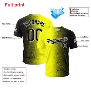 Maillot de baseball pour hommes 2025, chemise respirante, mode hip-hop streetwear, maillot de baseball à manches courtes avec impression numérique - Product Image 2
