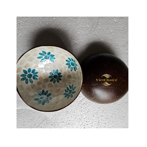 ช้อนตักกะลามะพร้าวทำมือสำหรับห้องครัวงานหัตถกรรมทำมือสลัดผลไม้ก๋วยเตี๋ยวจากผู้ผลิตเวียดนาม - Product Image 1