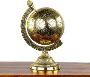 Esfera Náutica de armillario, globo del mundo de latón, armillario náutico para decoración del hogar y la Oficina - Product Image 3
