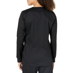 Blouson Bomber Unisexe de Haute Qualité à Manches Longues et Boutons, Couleur Unie, Logo Personnalisé, Extensible, en Polyester/Coton, pour Usage Hospitalier ou de Laboratoire - Product Image 3