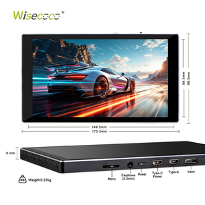 <span class=keywords><strong>Monitor</strong></span> LCD Personalizzato 1080p da 7 Pollici, Schermo IPS 1920x1080, <span class=keywords><strong>Monitor</strong></span> Portatile con Touch Screen Capacitivo da 7" per Laptop - Product Image 5