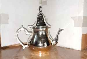 Elegant Silver Plated Brass <b>Tea</b> Pots Custom Made Handcrafted Vintage for Luxurious <b>Tea</b> <b>Service</b> for <b>Tea</b> Parties and Home Decor - Product Image 2