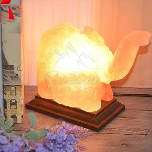 Lampe sculptée en sel rose de l'Himalaya de haute qualité pour la décoration de la maison et les soins de santé faits à la main au Pakistan par le fabricant - Product Image 3