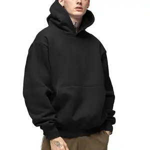 Blank Men's Hoodie High Quality Oversized Unisex Slim Hoodie And Sweatshirt Wholesale Custom 100% Cotton For Men Pullover