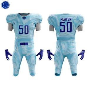 Camiseta de fútbol americano Premium sublimación para equipos y jugadores, uniforme de fútbol americano fabricado en Pakistán - Product Image 3