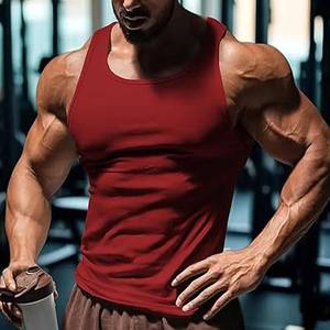 Camiseta sin Mangas Extra Grande para Hombre, Servicio OEM, Fabricante de Alta Calidad, Precio Bajo - Product Image 3