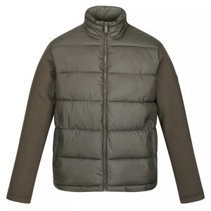 Chaqueta de exterior acolchada transpirable de alta calidad para fabricante de patrón sólido de invierno al por mayor - Product Image 1