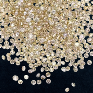 Diamant naturel rond en vrac de 0.90 à 1.00mm exquis, couleur blanche IJ, clarté VVS2, idéal pour les conceptions personnalisées - Product Image 5