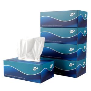 Paquete de 8 pañuelos faciales de 4 capas, recambio de pañuelos de coche, pañuelos faciales desechables - Product Image 2