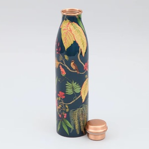 High-End Multi-Color Printed Copper <b>Water</b> <b>Bottle</b>, Unique Ayurvedic Metal <b>Water</b> <b>Bottle</b> for Office, Gym & Corporate Gifting - Product Image 6