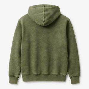 Sudadera con Capucha Lavada al Ácido, Logotipo Personalizado, Sudadera Extra Grande Vintage para Hombre, Sudadera Informal para Hombre - Product Image 5