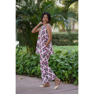 Conjunto de 2 piezas Poppy Playdate Fusion Coord de gasa sin cuello para primavera/verano - Product Image 2