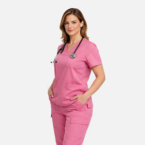 Conjunto de Uniforme Médico para Mujer, Uniforme de Enfermera Personalizado, Tela Transpirable, Proveedor Mayorista OEM - Product Image 3