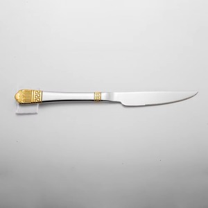 Reusable Stainless Steel <b>Cutlery</b> Wedding Spoon and Fork <b>Gold</b> <b>Cutlery</b> Set Housewarming Gift From Indian Supplier - Product Image 3