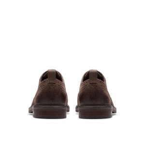 Chaussures décontractées en cuir marron Aldwin Limit pour homme, best-seller, prêtes à être expédiées - Product Image 4