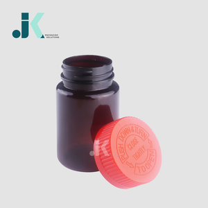 BOTELLA DE PET ÁMBAR TRANSPARENTE DE 100 ML CON TAPA CR - ENVASE DE PLÁSTICO DE FABRICANTE VIETNAMITA - M0272 - Product Image 3