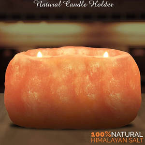 2025 Haute Qualité Conception Personnalisée Himalaya Rose Sel Bougeoir De Luxe Naturel À La Main Décor À La Maison - Product Image 2