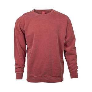 Sudaderas de algodón 100% para hombre, chaqueta de invierno cómoda a prueba de viento con logotipo personalizado, servicio OEM, técnica teñida lisa - Product Image 1