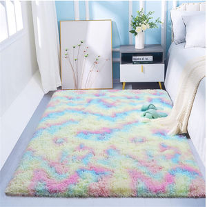 Alfombra de Diseño Contemporáneo para el Hogar, Alfombra Geométrica Personalizada, Alfombra de Pelo Largo de 5-6 mm, Alfombra de Lana de Seda, Alfombra de Pelo Largo de 10 mm de Grosor, Diseño Moderno - Product Image 2