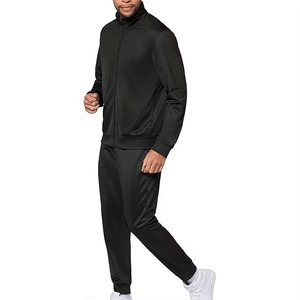 Chándal de Invierno de Alta Calidad 100% Algodón con Cremallera para Hombre, con Sudadera con Capucha y Pantalones Deportivos con Logotipo Personalizado - Servicio OEM Disponible - Product Image 1
