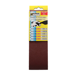 Nastro Abrasivo di Ricambio 75x457 mm Grano 100 (3 Pezzi) - Product Image 4