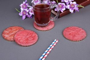 จานรองแก้วเรซิ่นราคาไม่แพงสำหรับตกแต่งชากาแฟและโต๊ะอาหารใช้ดีที่สุดสำหรับการตกแต่งห้องครัวในราคาประหยัด - Product Image 4