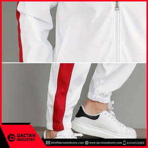 Chándales informales de moda con cuello levantado personalizado 100% chándales de algodón de Pakistán Premium Wear Activewear Chándales - Product Image 5