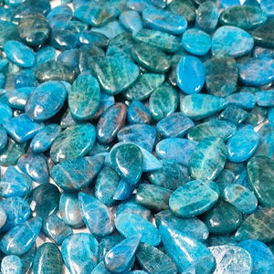 Cabochon à facettes Apatit naturel pour bijoux Tranches de rose de pierres précieuses fantaisie de haute qualité pour la fabrication de bracelets - Product Image 5