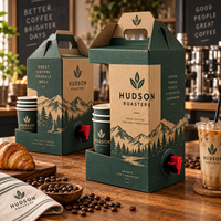 Distributeur de boissons personnalisé AT PACK avec robinet, boîte de transport portable pour cafés, traiteurs et événements