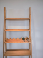Vitrina de Madera de Teca Sólida para Almacenamiento, Muebles Comerciales para Restaurantes, Hoteles, Villas, Resorts, Cafés, Hostelería, Venta al Por Mayor