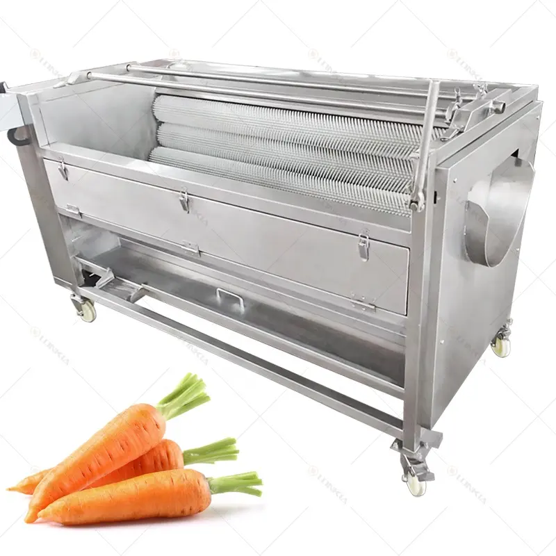 Морковный картофель сладкий картофель стиральная и пилинг машина