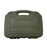 320mm x 200mm x 75mm Western Case Mallettes de protection en plastique noir avec mousse anti-déchirure