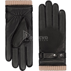 Guantes de Motocicleta de Cuero Calefactables, Guantes Térmicos de Invierno para Motociclistas, Resistentes al Viento, con Logotipo Personalizado - Product Image 1
