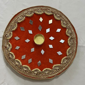 Venta al por mayor candelabros florales hechos a mano indios Diwali decorativos Diyas soporte de luz de té decoraciones de techo de boda decoración del hogar - Product Image 1