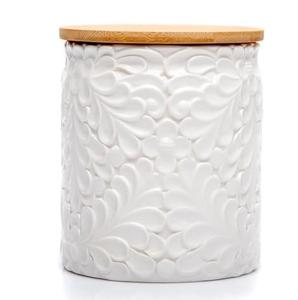 Boîte de rangement de cuisine en métal à motif tournesol avec couvercle en bois, ensemble de boîtes de rangement de cuisine imbriquées pour la maison au meilleur prix - Product Image 2