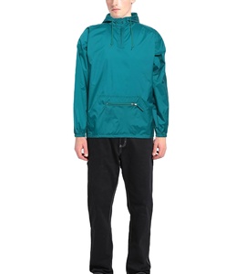 Chaqueta Cortavientos Delgada de Secado Rápido Personalizada para Hombre, Talla Grande, con Capucha, Bordado, Resistente al Viento, Transpirable, Estilo Casual - Product Image 3