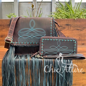 ชุดคลัทช์ข้อมือหนังแท้แบบมีซิปตะเข็บสำหรับผู้หญิงทำจากหนังแท้ทนทานออกแบบได้ตามต้องการ - Product Image 1