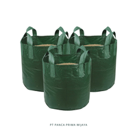 Sac de plantation en HDPE vert de haute qualité 75L |   Sac de culture réutilisable en HDPE vierge, résistant aux UV, pour légumes, arbres et fleurs