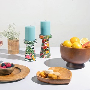 Nouveau bol de service en bois - Product Image 3