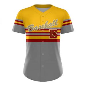 Uniforme de baseball 2025 avec tissu respirant et tissu de haute qualité avec des uniformes de baseball à meilleur prix - Product Image 4