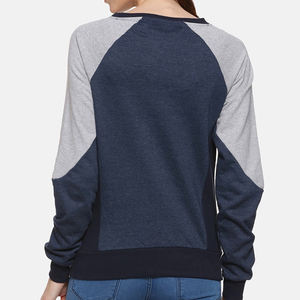 2025, sudadera verde de cuello redondo para mujer, algodón polar, logotipo personalizado con manga larga, ropa de calle de gran tamaño para exteriores, ropa de moda - Product Image 2