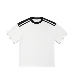 Camiseta de Verano para Hombre, Estilo Vintage, Cuello Redondo, Manga Raglán, Algodón Peinado Americano de Alta Calidad, Talla Grande - Product Image 2