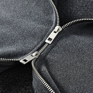 Vente en gros de sweats à capuche zippés pour hommes, de haute qualité, rétro, effet usé, en molleton épais 100% coton, imprimé, écologique - Product Image 4