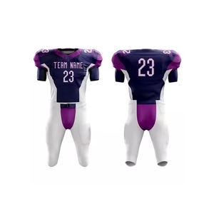 Équipement de football américain haute Performance maillots personnalisés pantalons tissu respirant pour l'entraînement jour de jeu confort imprimé - Product Image 1